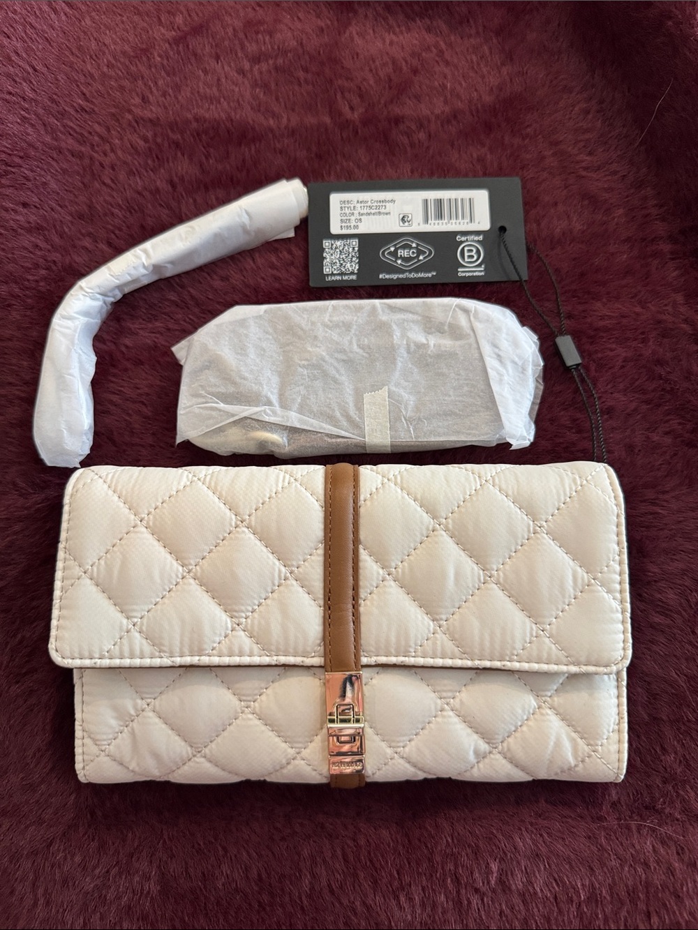 NWT MZ Wallace Astor crossbody convertible wallet